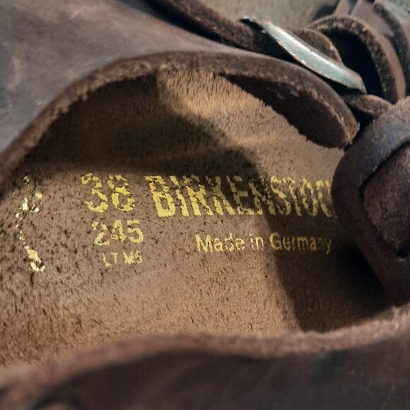 Birkenstock Chania Gladiator Oiled Habana Sandals - Size EU 38 (US Women’s 7) - Picture 4 of 4